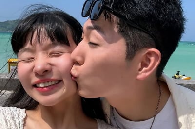 신혜선, ♥보험설계사 배우자에 뽀뽀받아…“안쓰러웠는데, 휴식 가지니 다행”