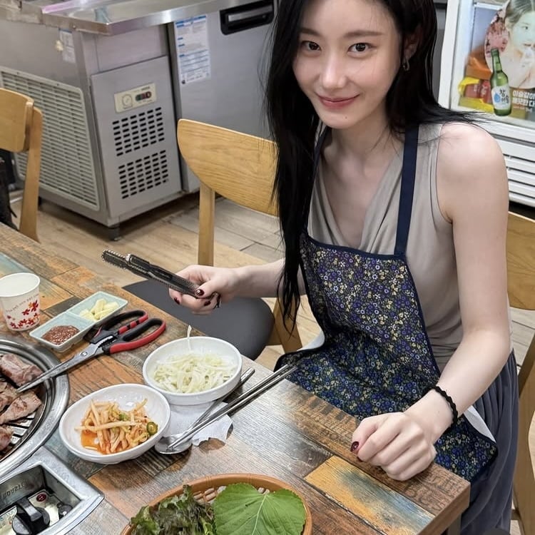 프링글스도 다 못먹잖아…채령, 갈비 앞에서 먹부심 허세