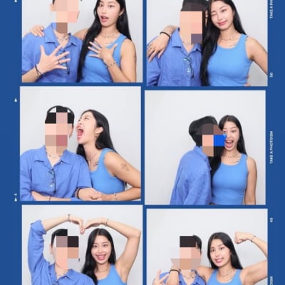 ‘동성애자 고백’ 곽선희, 뉴욕서 혼인서약 후…아내와 볼뽀뽀 공개