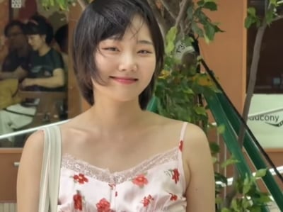 이경실 딸, 또 슬립 원피스만 입고 외출…잠옷 아니야? 자유분방룩