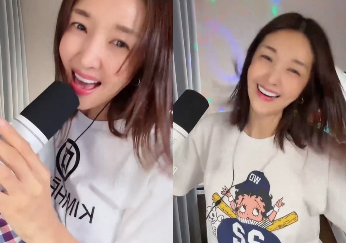 김빈우는 층간 소음 지적을 받았다. / 사진=김빈우 SNS