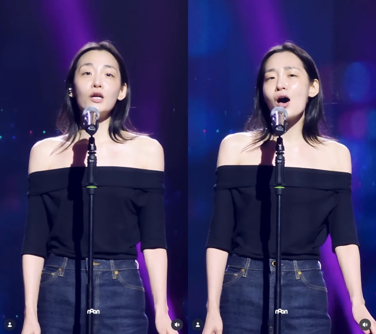 김민하의 청룡시리즈어워즈 리허설 영상이 공개됐다. / 사진=눈컴퍼니 SNS 캡처