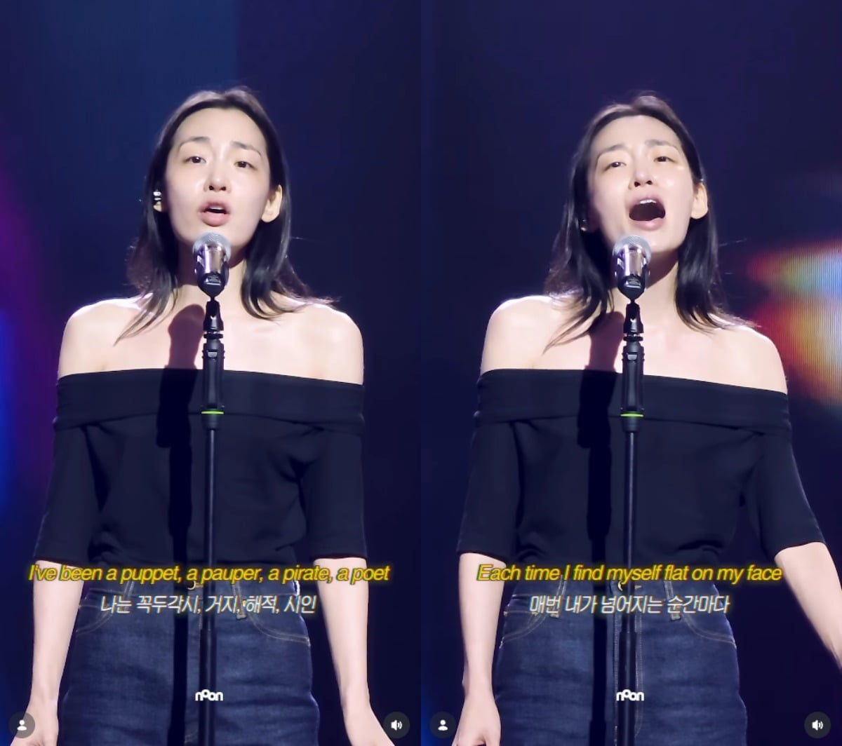 김민하의 청룡시리즈어워즈 리허설 영상이 공개됐다. / 사진=눈컴퍼니 SNS 캡처
