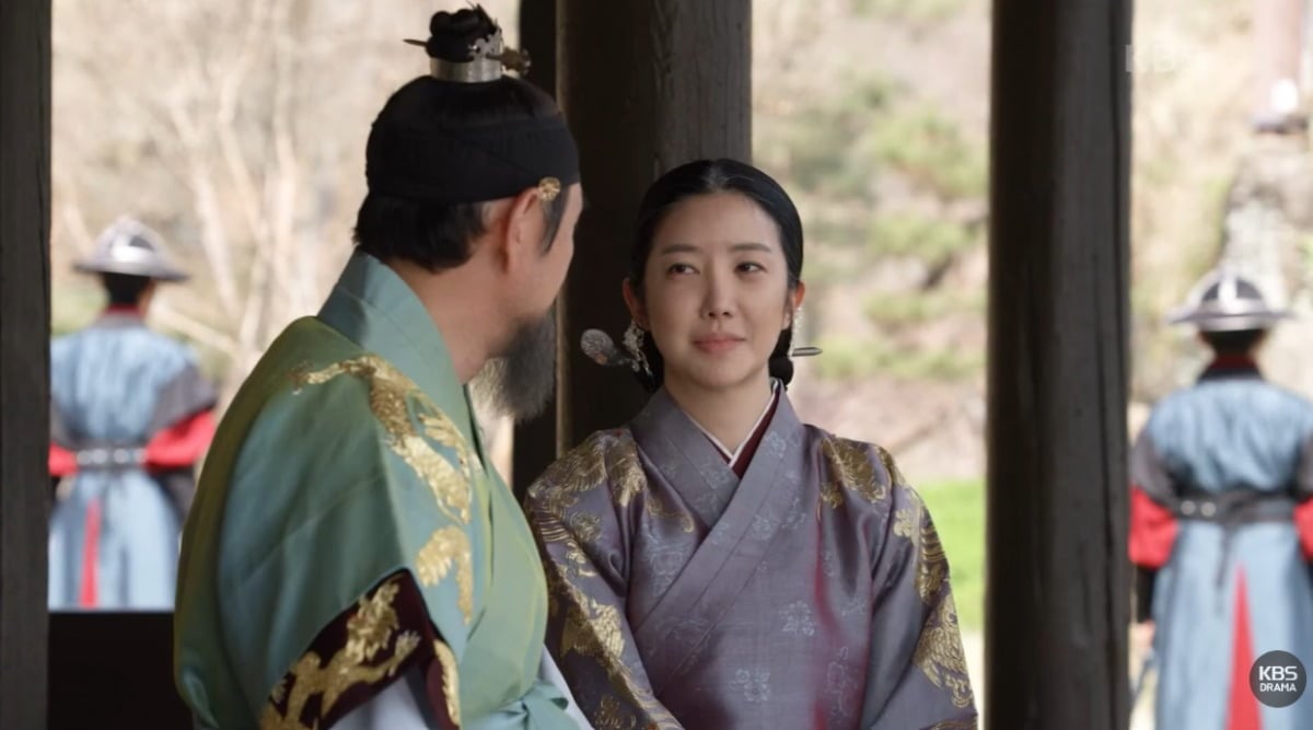 김서연이 '태종 이방원'에 출연했다. / 사진=KBS '태종 이방원' 방송 화면 캡쳐