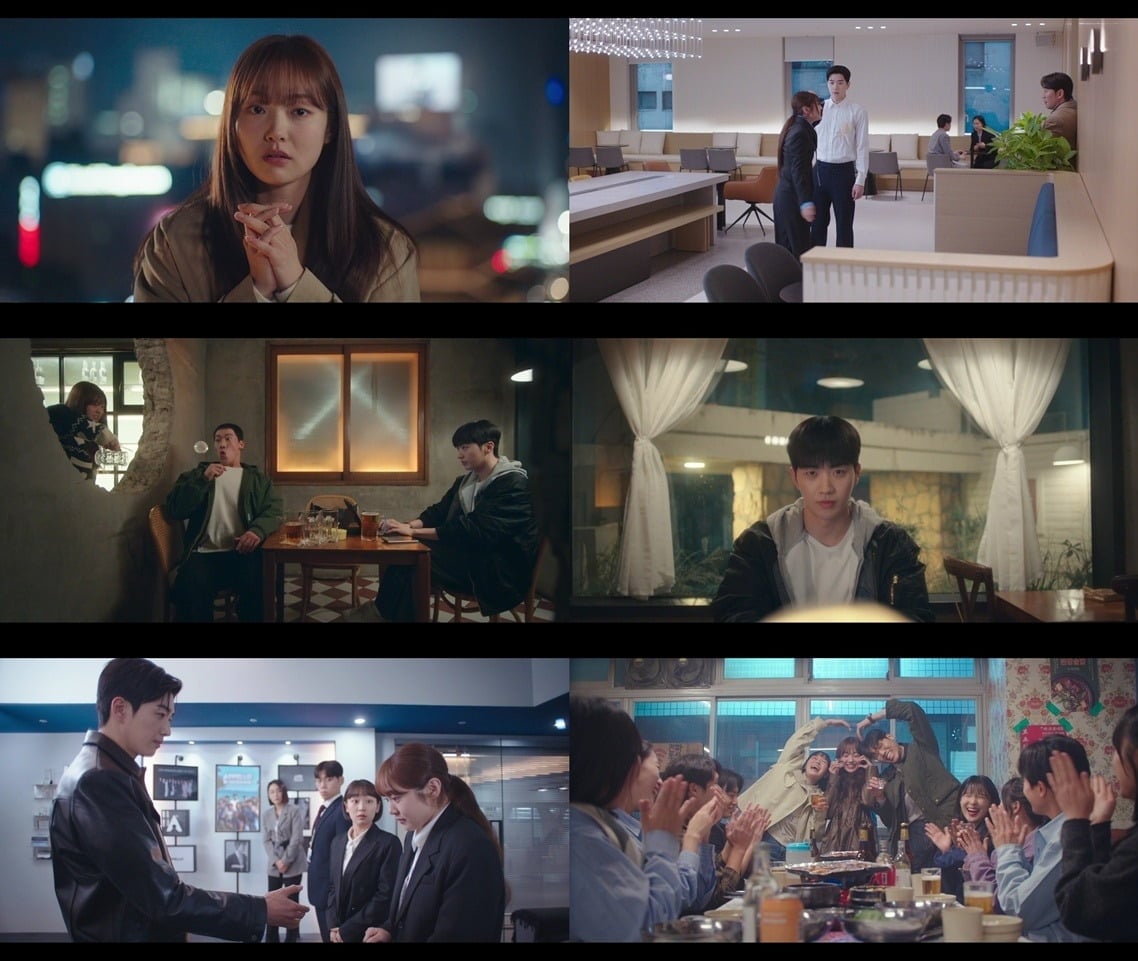 첫 방송 4%대 시청률을 기록한 tvN 월화드라마 '최애의 사원'이 순조로운 출발을 알렸다./사진=tvN 방송 화면 캡처