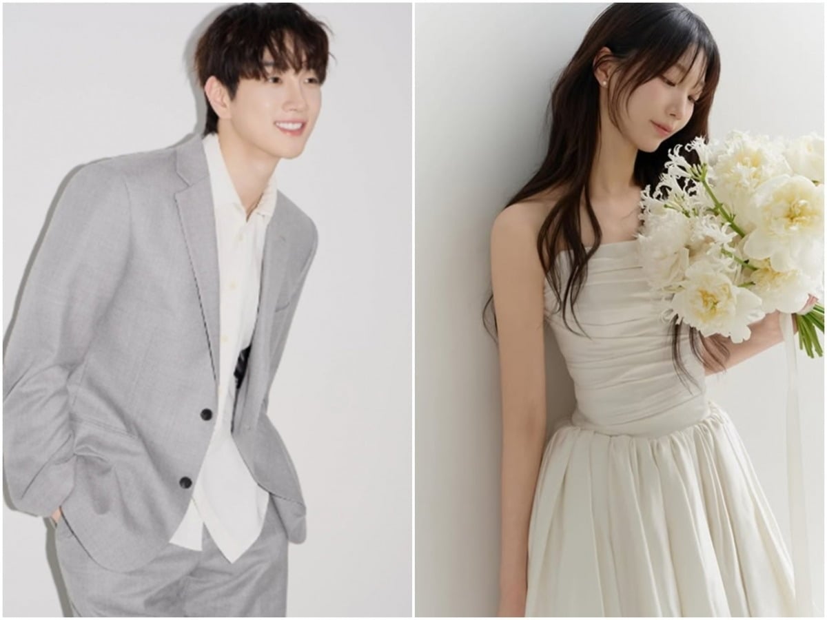 뮤지컬 배우 김태오와 김이후가 부부의 연을 맺는다./사진=김태오, 김이후 SNS
