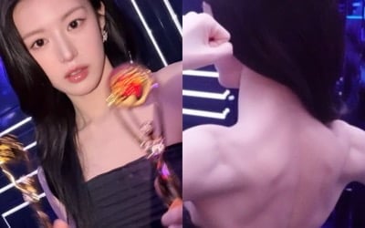등 근육이 남배우 저리가라…고윤정, 뼈말라 대신 건강미 택한 '반전' 드레스핏