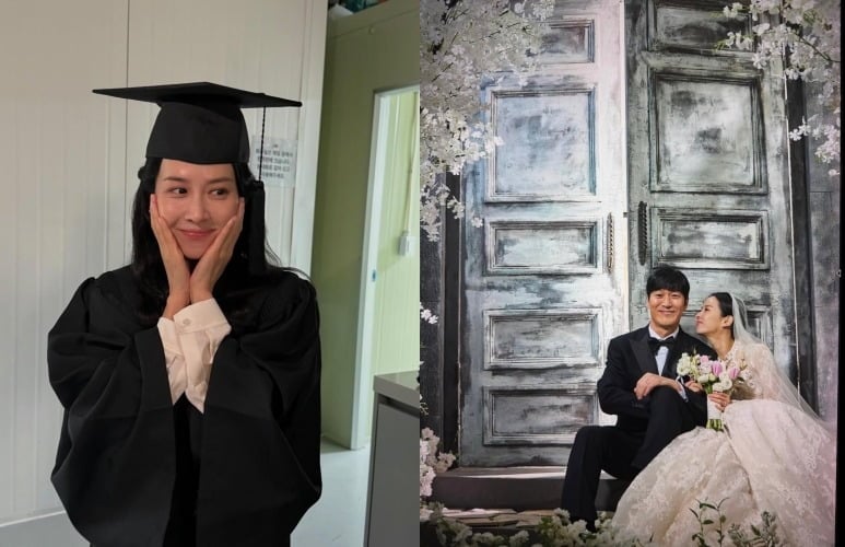 배우 조여정이 '지금 불륜이 문제가 아닙니다' 촬영 비하인드 사진을 공개했다. / 사진=조여정 SNS