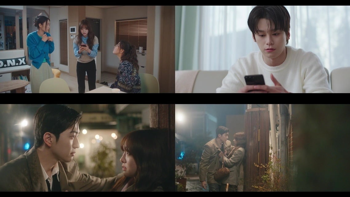 '최애의 사원'이 강훈과 김혜준의 관계 변화를 본격적으로 그리며 로맨스에 시동을 걸었다./사진=tvN 방송 화면 캡처