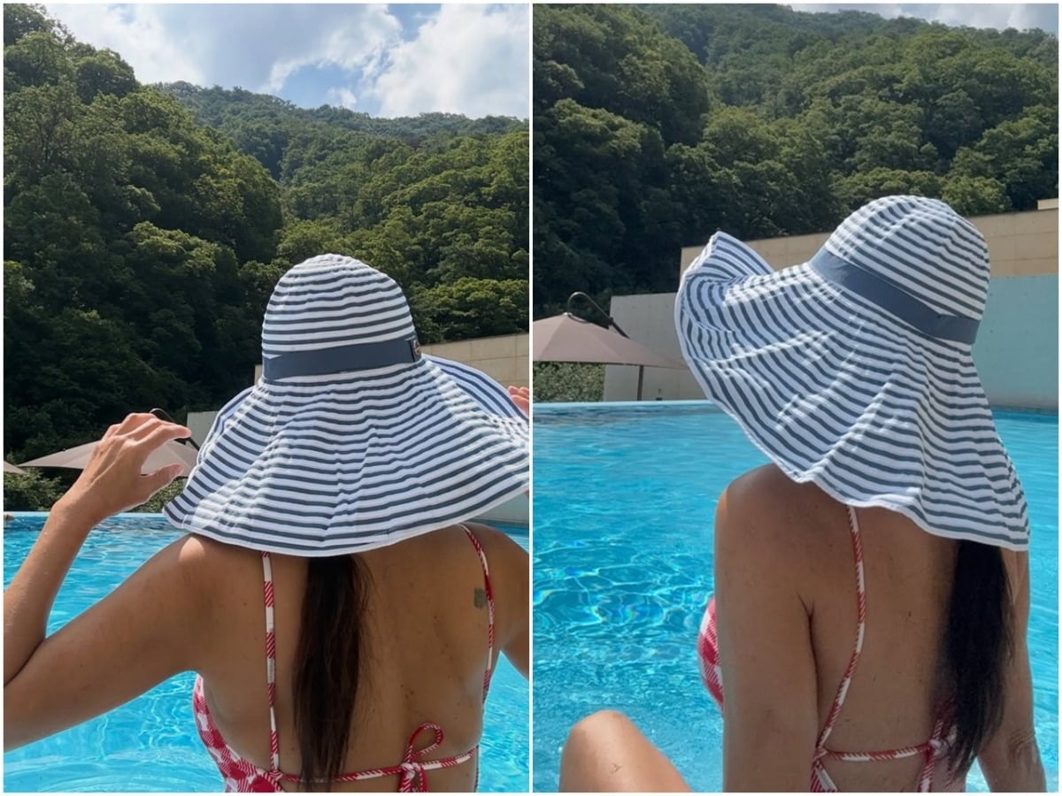 배우 황신혜가 만 63세라는 나이가 믿기지 않는 탄탄한 몸매와 건강미를 뽐냈다./사진=황신혜 SNS