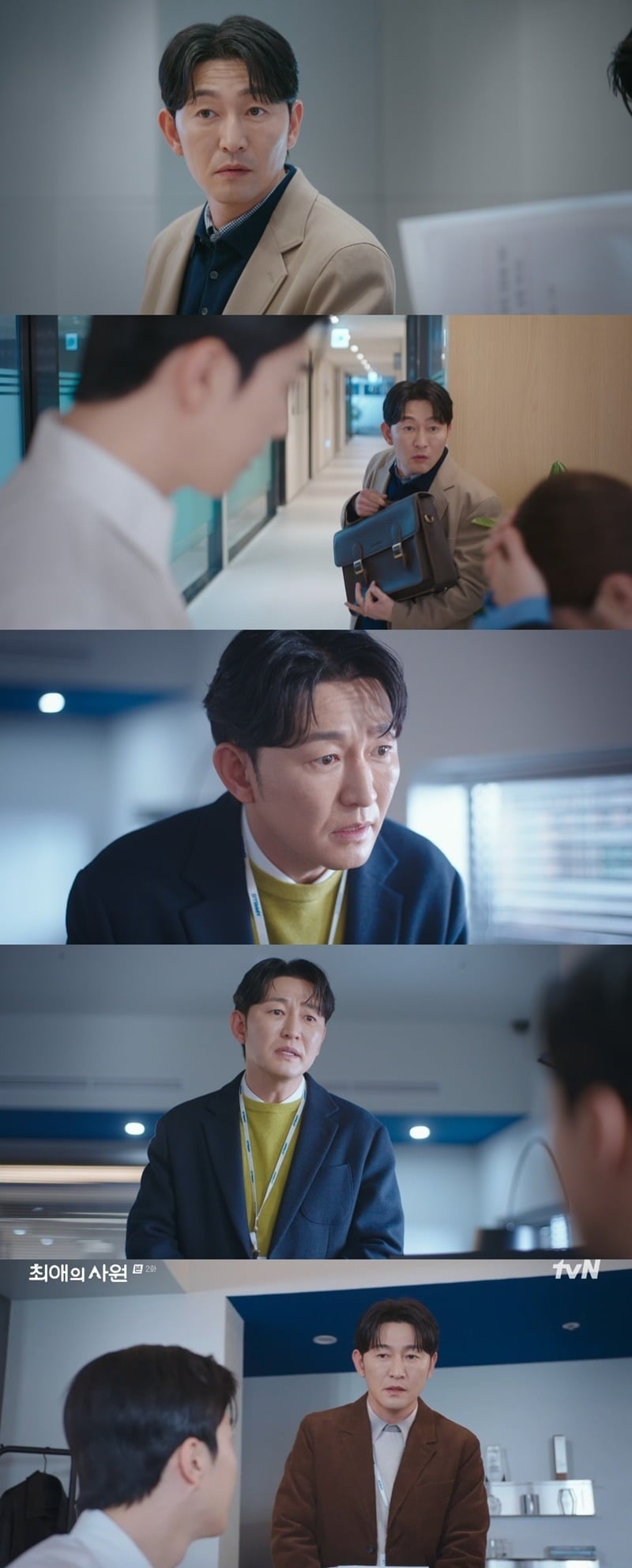 배우 허준석이 '최애의 사원'에서 능청스러운 연기로 극에 활력을 더했다./사진=tvN 방송 화면 캡처