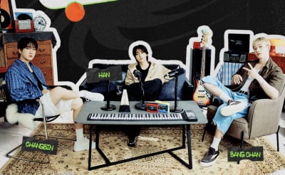 스키즈 방찬·창빈·한, 스포티파이 비디오 팟캐스트 도맡는다…'쓰리라차 세션' 공개
