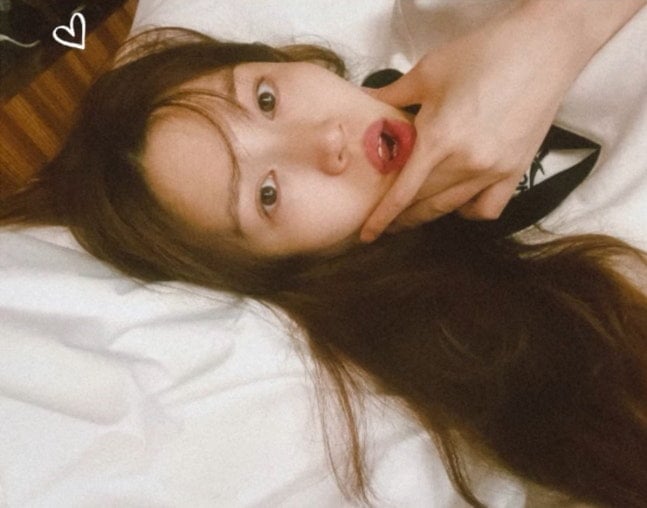 배우 남궁민의 아내이자 모델 진아름이 첫아들 출산 후 처음으로 근황을 전했다. / 사진=SNS