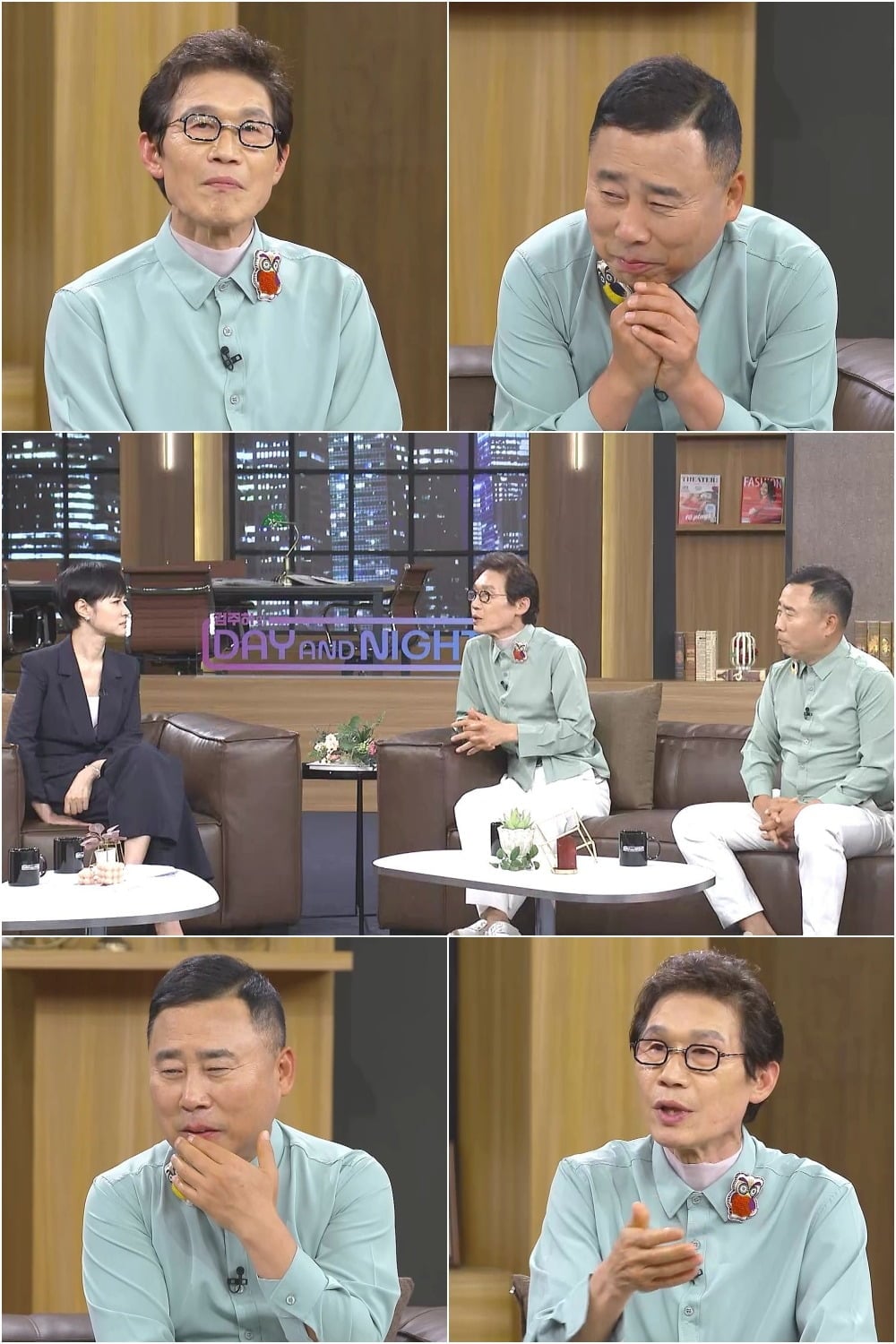 '김주하의 데이앤나잇'에 김정렬과 황기순이 출연한다. / 사진 제공=MBN