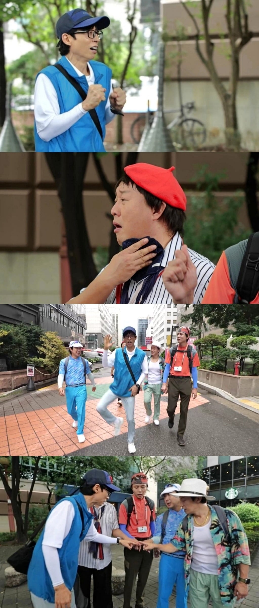 유재석이 '쉼표, 클럽' 여름 정모에서 회원들의 불만을 지적하며 웃음을 안긴다./사진제공= MBC