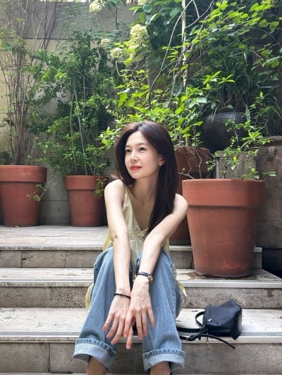'36세' 백진희, '뼈말라' 되더니 어딘가 성숙해진 분위기…수수한 일상도 화보 같네