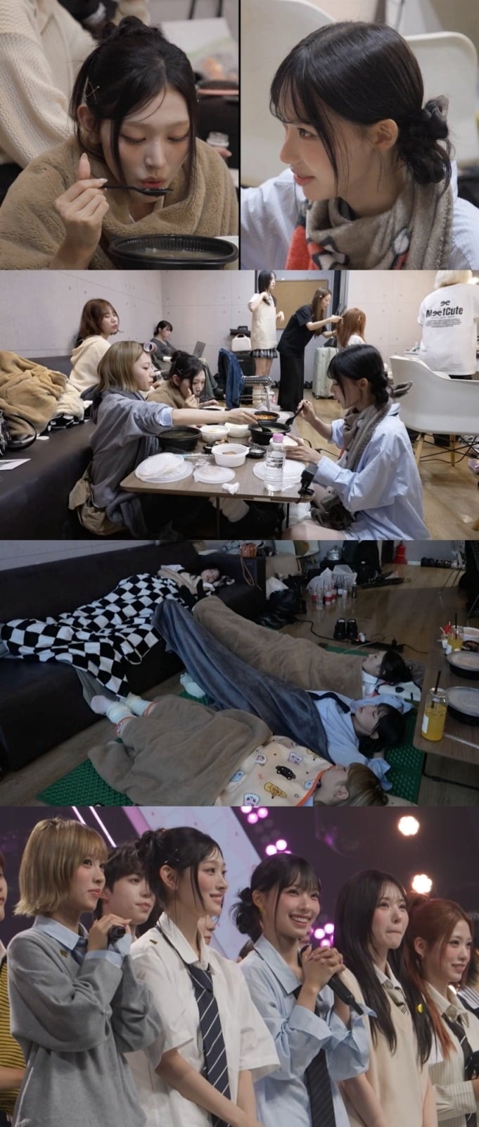 리센느의 음방 현장이 공개된다./사진제공=MBC