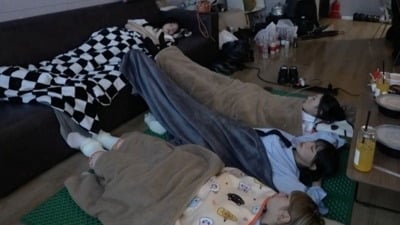 리센느, 연예인병은 전혀 없네…대기실 바닥에 눕고 국밥 먹는 소탈함 ('전참시')