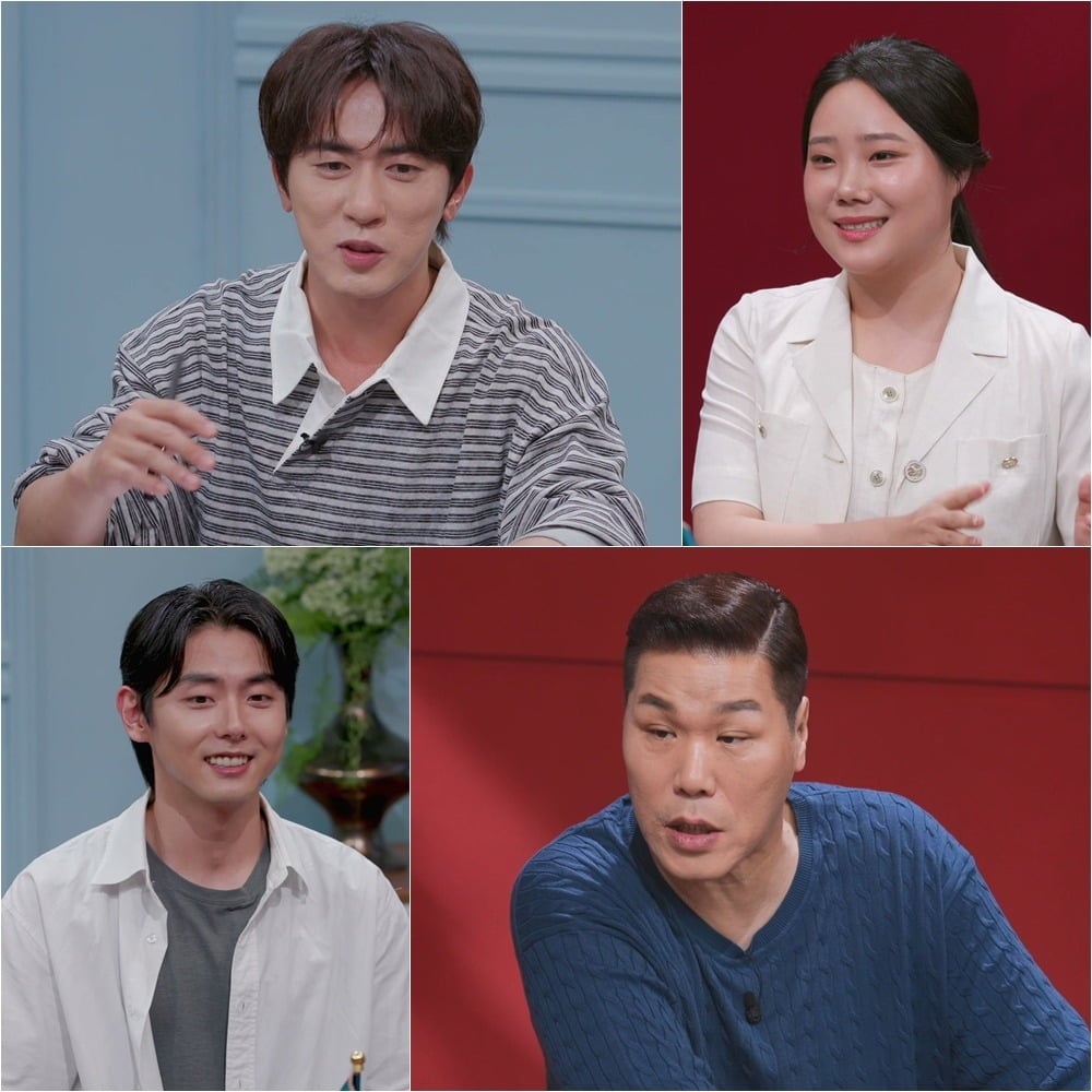 김원훈이 무명 배우 시절 공장에서 아르바이트하며 현재의 아내와 연애했던 과거를 떠올린다./사진제공=JTBC
