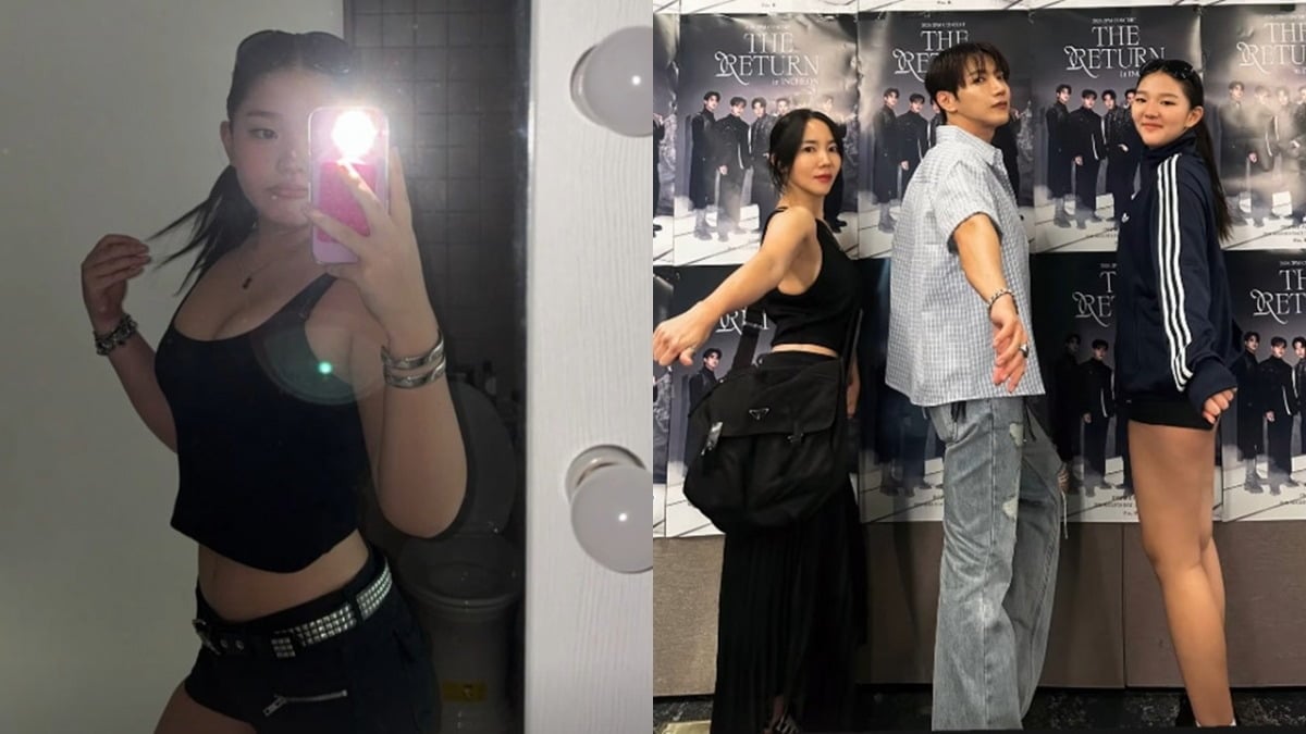 이윤진, 이소을 모녀가 2PM 콘서트를 인증하고 있다. / 사진=소을 양, 이윤진 각 SNS