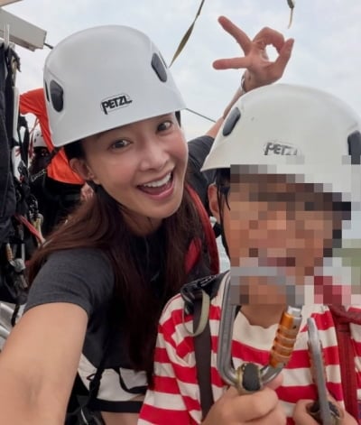 이시영, '학비 6억' 귀족학교 효과 나타났다…현지인 앞에서 설명 '술술'