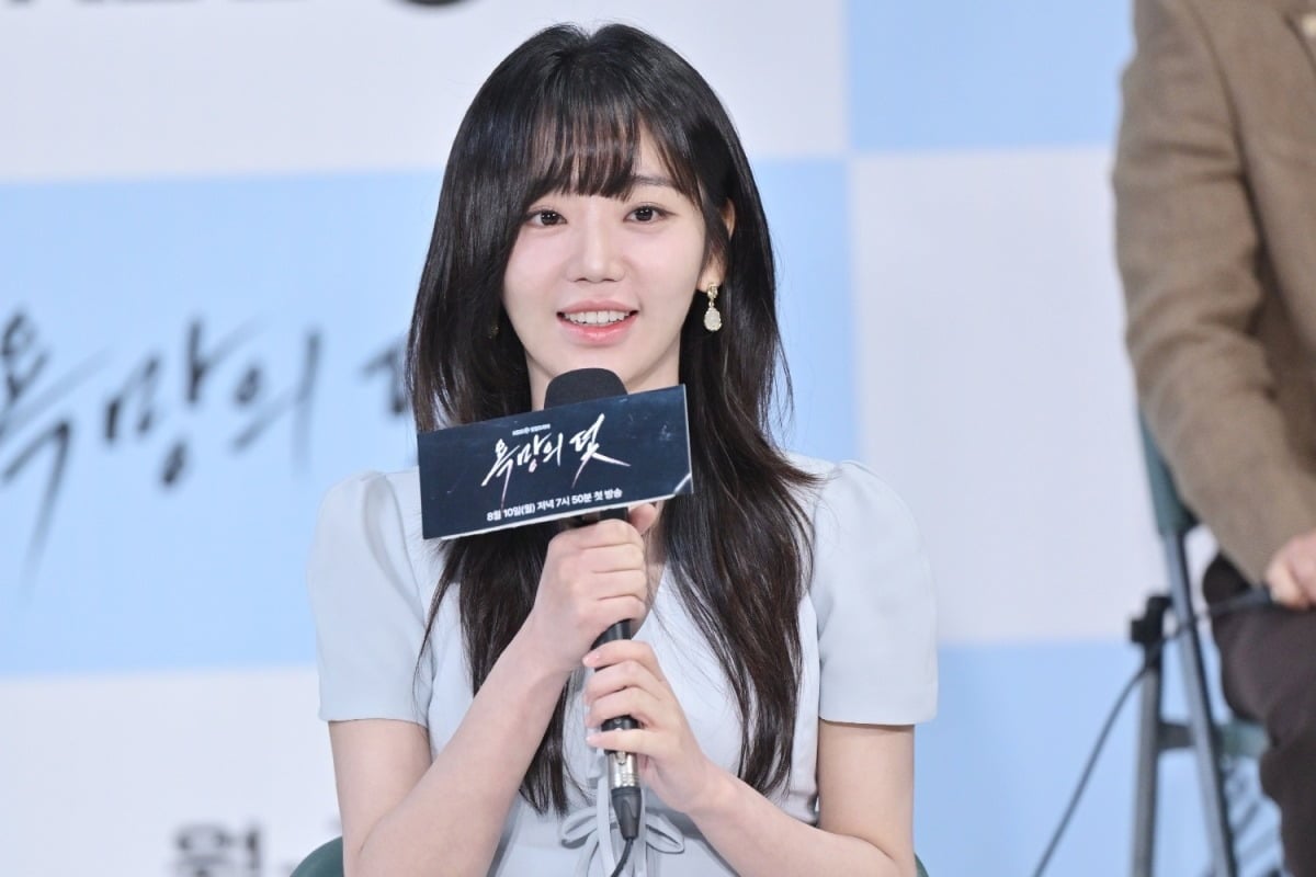 전혜원이 '욕망의 덫' 제작발표회에 참석했다. / 사진=KBS