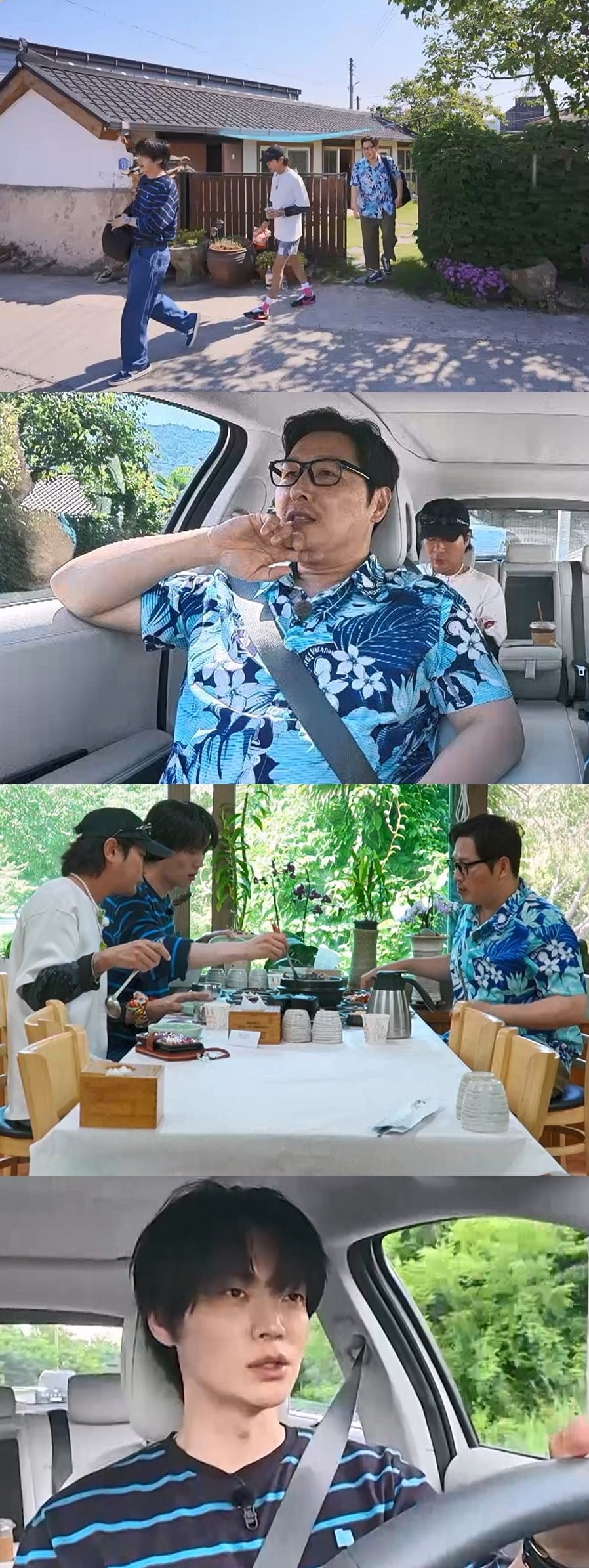 배우 안재현이 해남 여행 중 예상치 못한 행동을 이어가며 김풍과 뮤지를 당황하게 한다./사진=KBS2 Joy