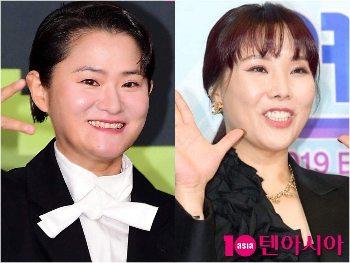 코미디언 김신영, 신봉선이 '전유성 없는 전유성 쇼'에 출연한다. / 사진=텐아시아 DB