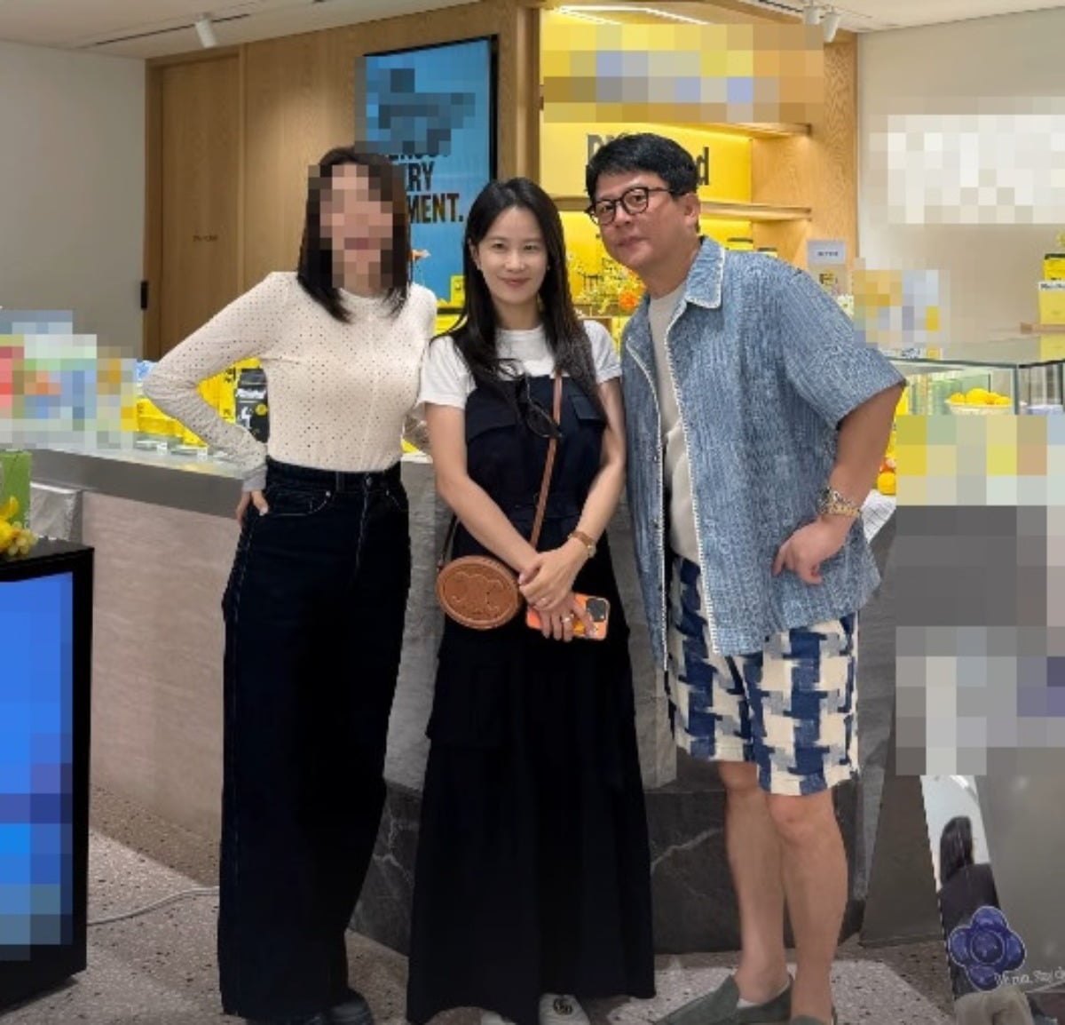 코미디언 김지민과 김준호 부부가 나란히 행사장을 찾았다. / 사진=김지민 SNS