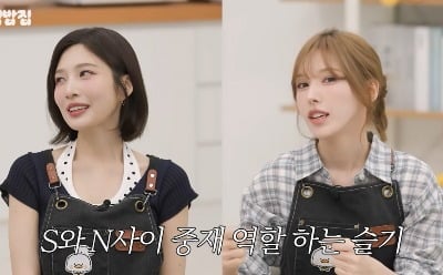 조이 "웬디, 아이디어 낼 때마다 잘라" 토로…웬디 "누군가는 조절해야" ('덕밥집')