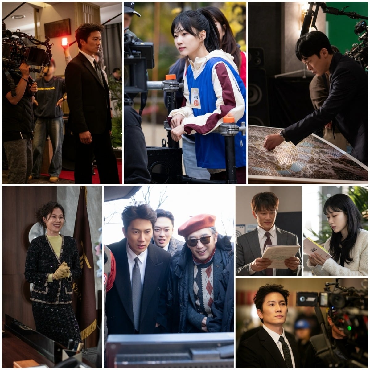 '아파트'가 촬영 현장 모습을 공개했다. / 사진제공=JTBC '아파트'