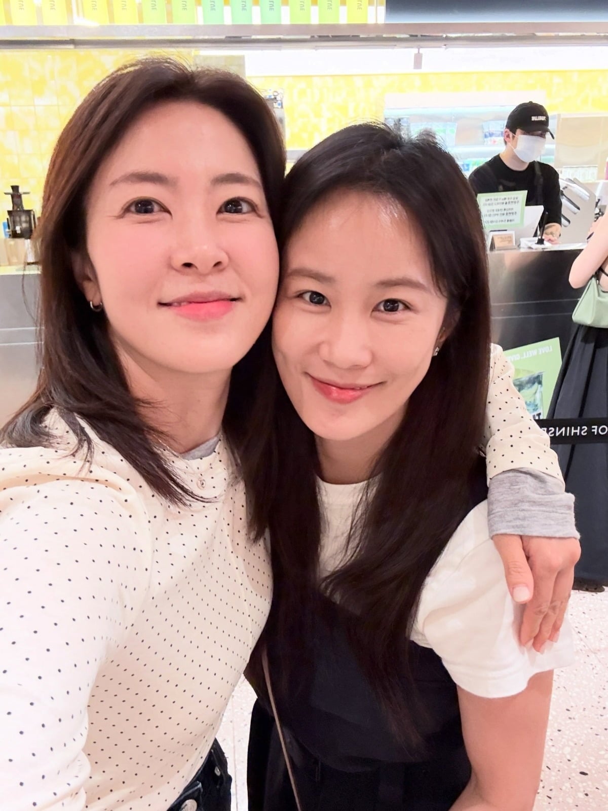 김미진이 김지민과 돈독한 사이를 자랑했다. / 사진=김미진 SNS