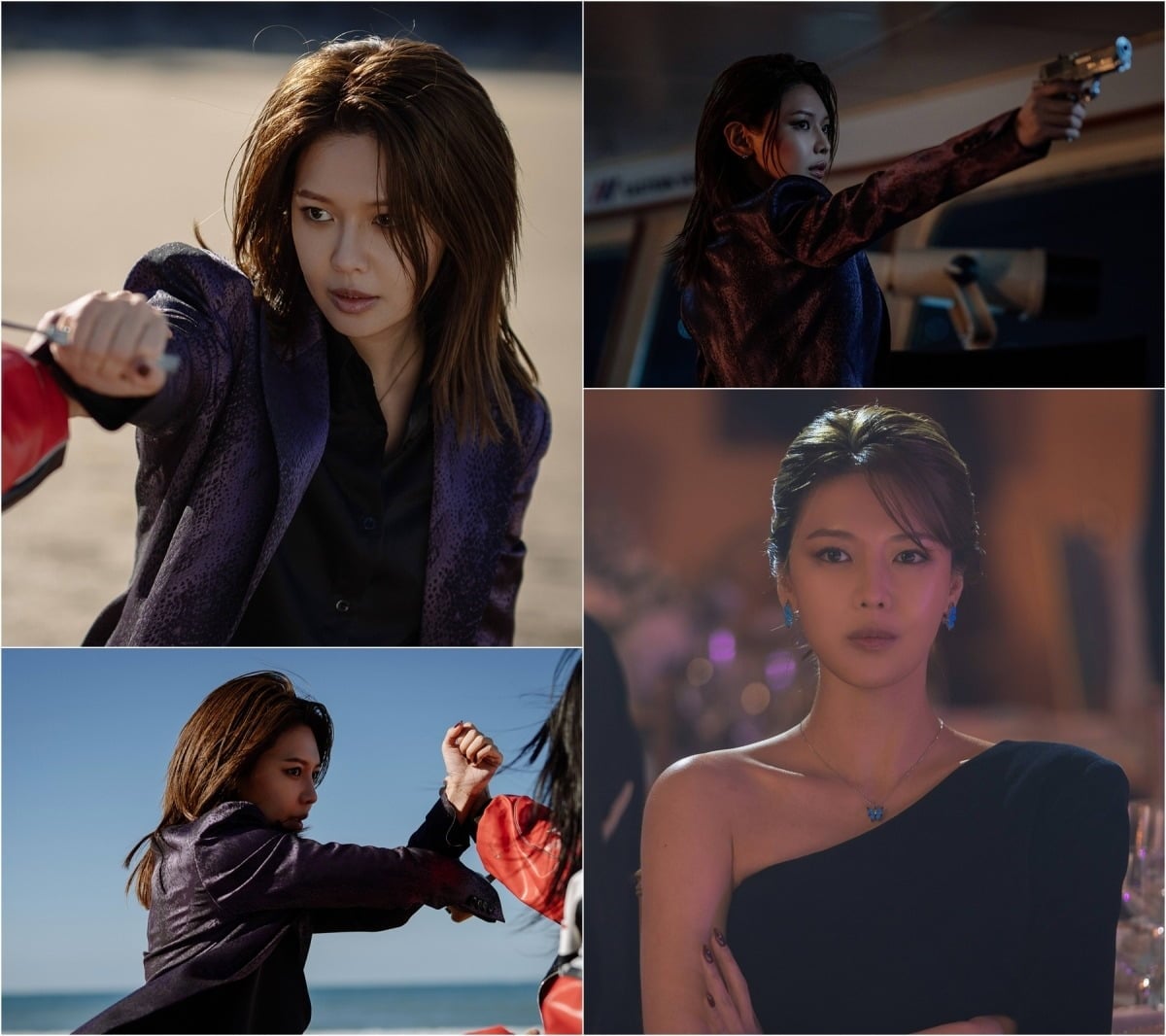 그룹 소녀시대 멤버 겸 배우 최수영이 데뷔 19년 만에 처음으로 액션 연기에 도전했다/사진제공=CGV 픽처스