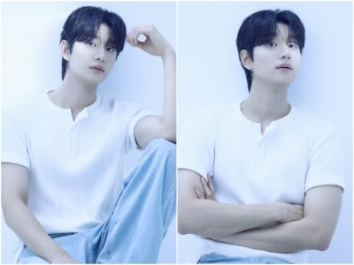 신순록 맞아?…'유미의 세포들'로 빵 뜬 김재원, 흰 티에 청바지로 뽐낸 청량 비주얼