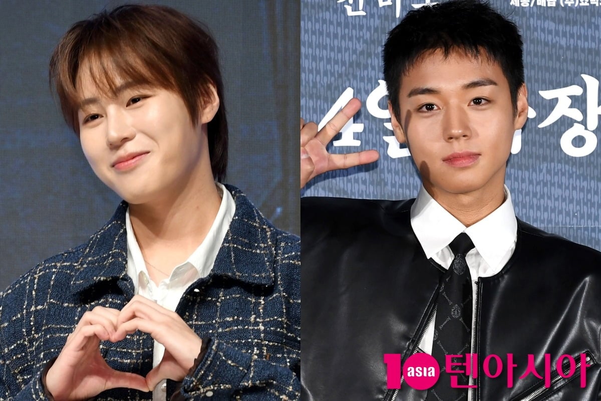 8월 '아티스트탑텐 K-팝 보이 브랜드'에서 하성운과 박지훈이 경쟁을 펼친다. / 사진=텐아시아 DB