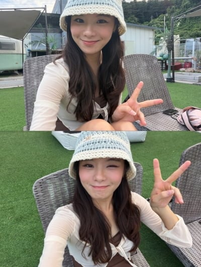 '나솔' 28기 옥순, 도저히 임산부로 안 보여…윙크하니 20대 같아