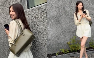 안소희, 다리 길이 무슨 일…164cm 안 믿기는 황금 비율