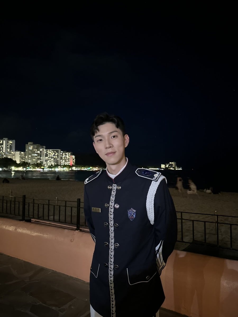 유인수가 전역했다./사진제공=매니지먼트 구