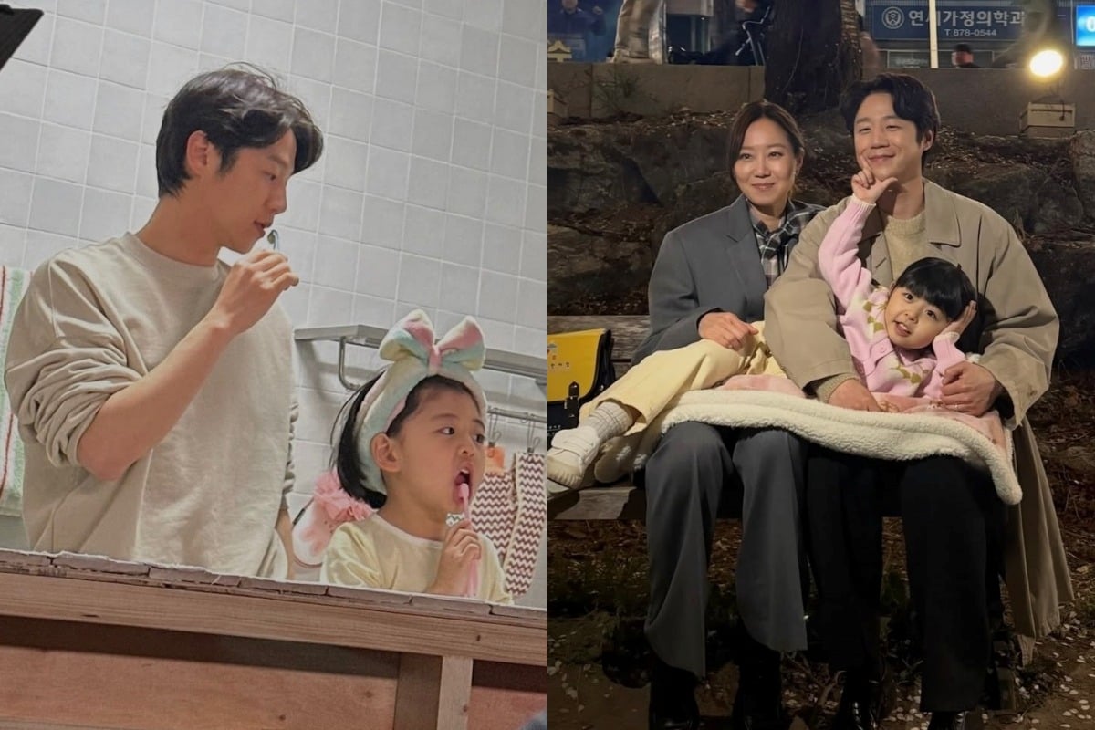 배우 정준원이 '유부녀 킬러' 촬영 현장 비하인드 사진을 공개했다. / 사진=정준원 SNS