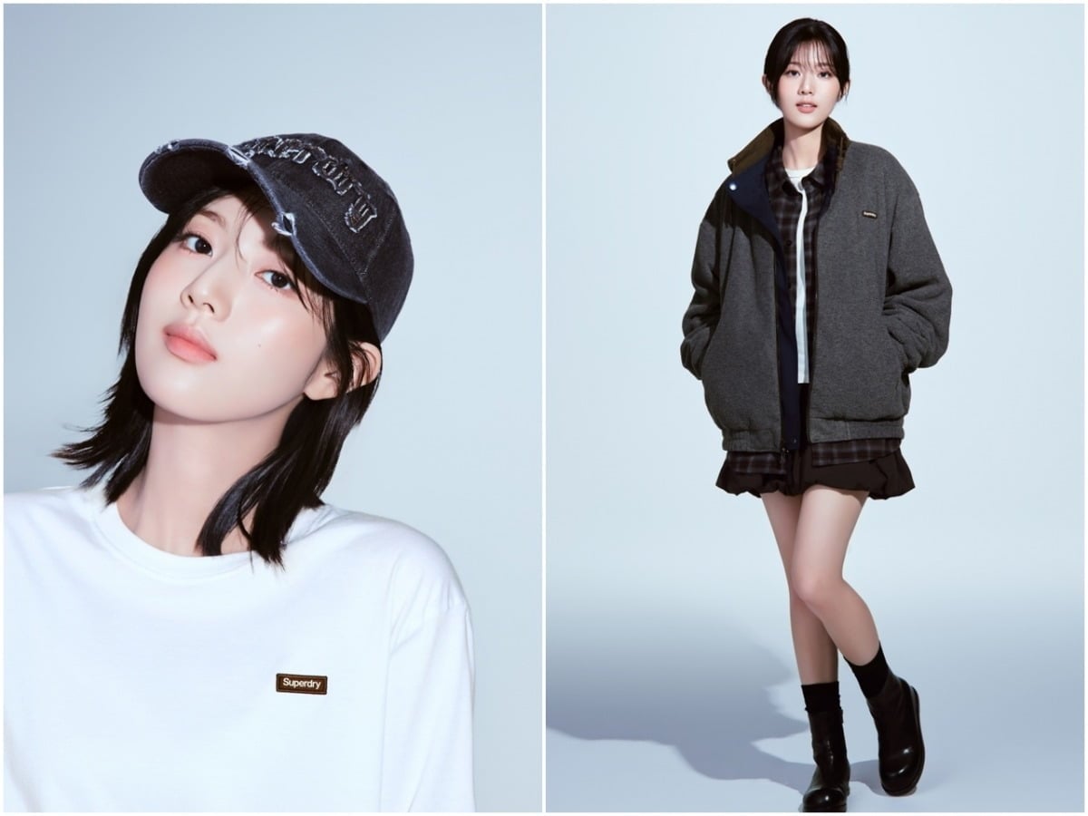 배우 신은수가 글로벌 프리미엄 캐주얼 브랜드 '슈퍼드라이(Superdry)'의 새로운 모델로 발탁됐다./사진제공=슈퍼드라이