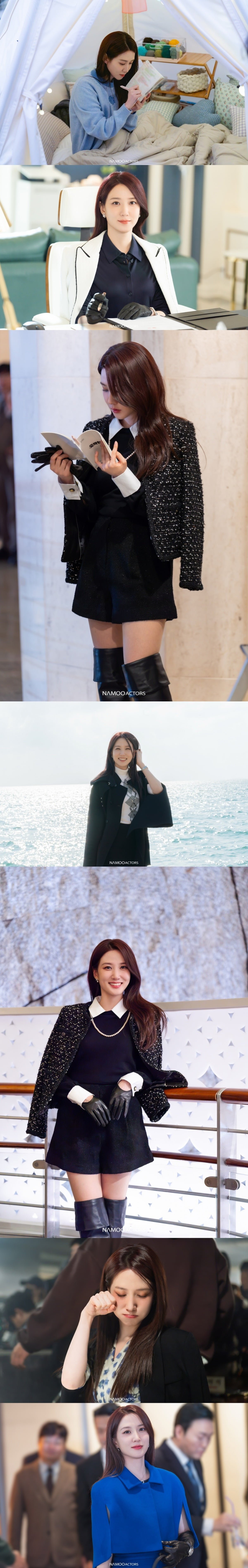 배우 박은빈이 '오싹한 연애' 종영을 앞두고 자신의 시그니처 포즈를 선보였다./사진제공=나무엑터스