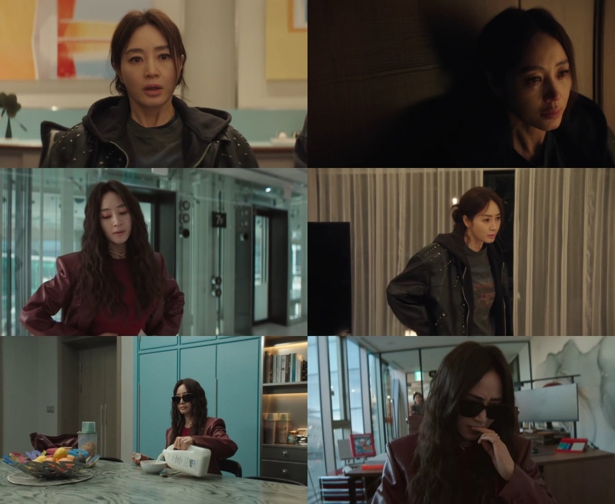 배우 김혜수가 '지금 불륜이 문제가 아닙니다'에서 리얼한 연기로 몰입도를 높이고 있다. / 사진제공=쿠팡플레이 '지금 불륜이 문제가 아닙니다'
