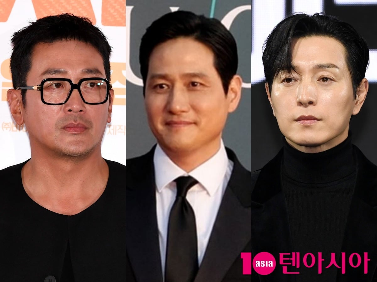 배우 하정우, 박해준, 정성일이 '내부자들:악인들의 탄생'에 캐스팅됐다. / 사진제공=텐아시아DB