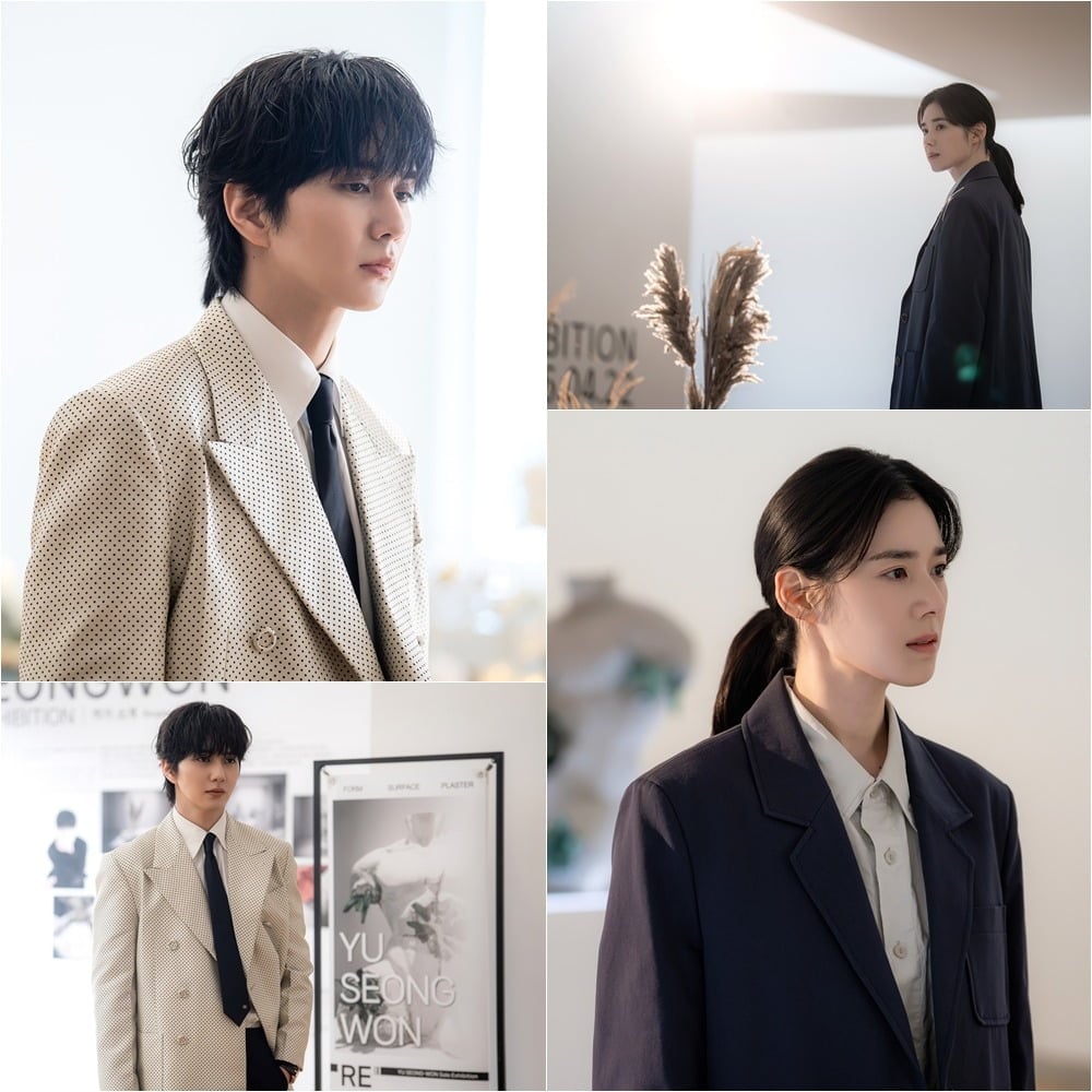 정은채와 유승호가 전시회에서 마주친다. /사진제공=SBS