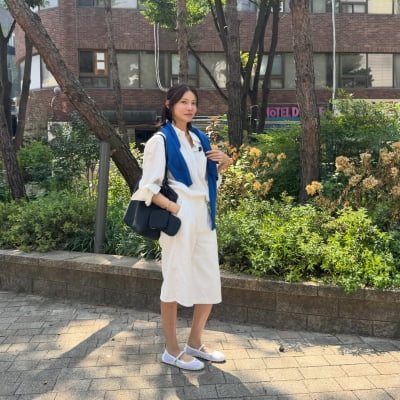 '♥주상욱' 차예련, 10kg 감량했다더니 화이트룩 찰떡…우아한 분위기