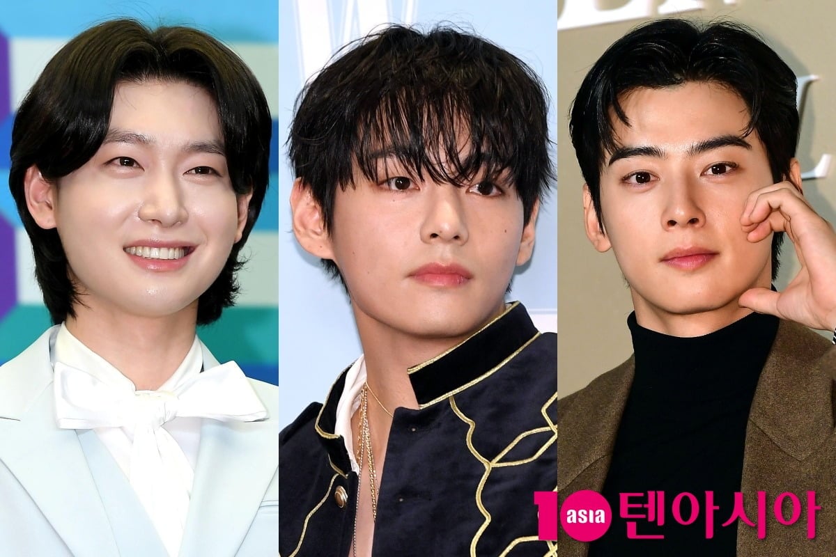 가수 김용빈, 방탄소년단 뷔, 가수 겸 배우 차은우가 '제15회 탑텐어워즈' 결선에 진출했다. / 사진=텐아시아 DB