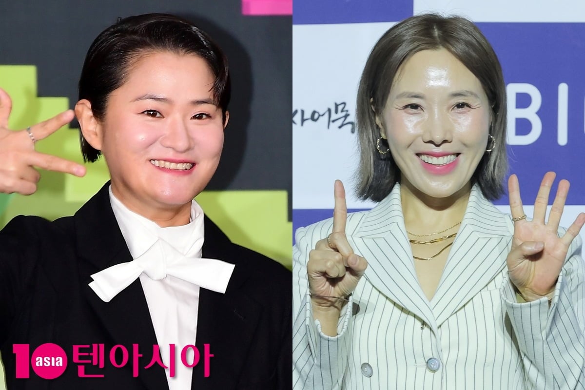 개그맨 김신영, 신봉선 등이 '전유성 없는 전유성 쇼'를 선보인다. / 사진=텐아시아 DB, 부산국제코미디페스티벌 제공