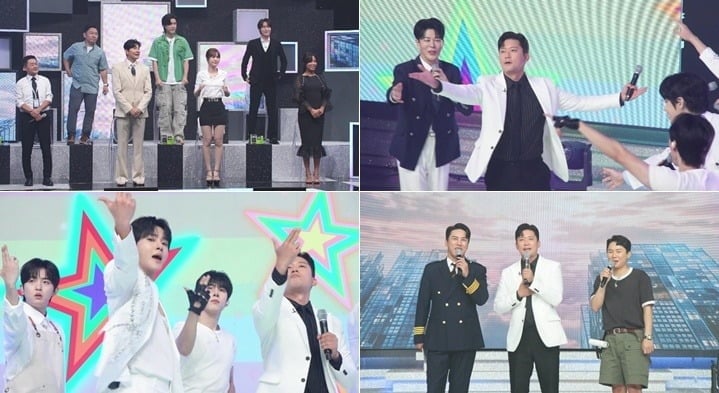 김대호가 '전설의 사내' 무대에 난입한다. / 사진제공=MBN