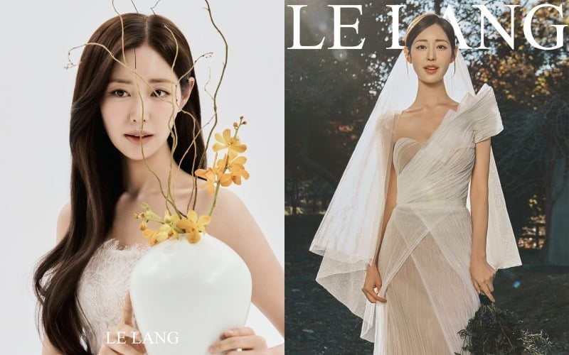 배우 신슬기가 웨딩 화보를 공개했다. / 사진제공=빅스마일엔터테인먼트