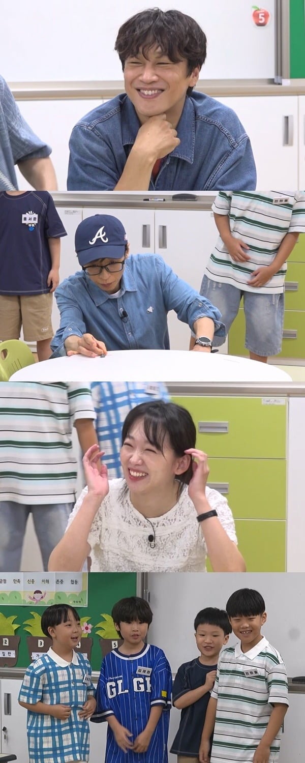 유재석이 '틈만나면,'에서 진땀을 흘린다. / 사진제공=SBS
